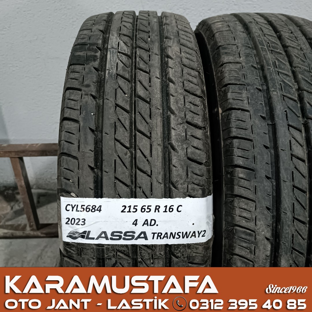 215 65 R 16 LASSA TRANSWAY2 109T * 2023 * 4 ADET * CYL5684