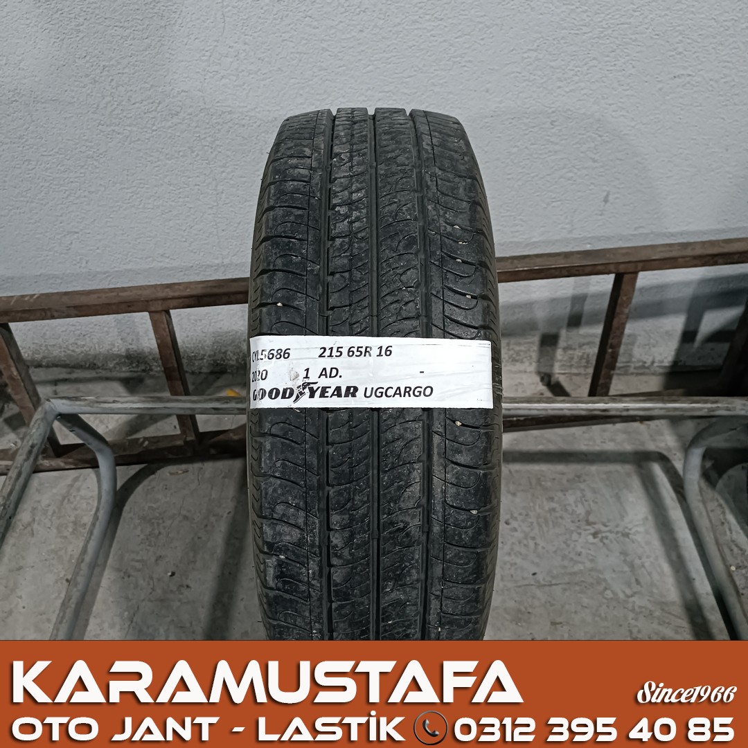 215 65 R 16 GOODEYAR CARGO 107T * 2020 * 1 ADET * CYL5686