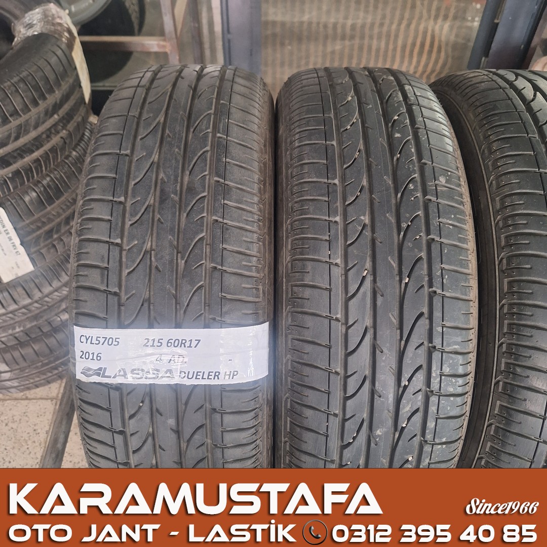 215 60 R 17 LASSA DUELER HP 99V * 2016 * 4 ADET * CYL5705