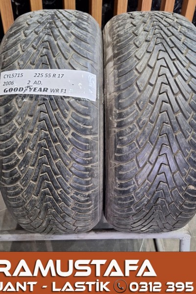 225 55 R 17 GOODYEAR WR F1 97H * 2006 * 2 ADET * CYL5715