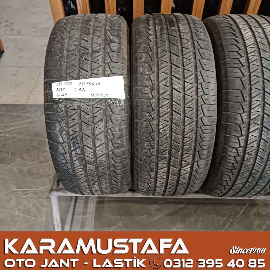 255 55 R 18 TIGAR SU MMER 109W * 2017 * 4 ADET * CYL5727