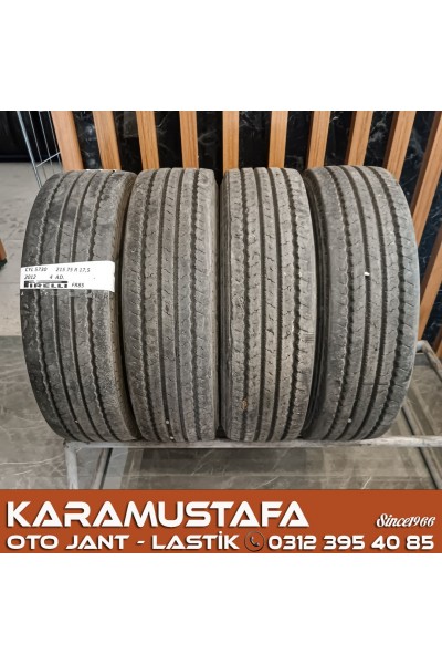 215 75 R 17 PIRELLI FR85 124M * 2012 * 4 ADET * CYL5730