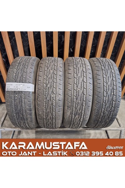 215 65 R 16 CONTINENTAL LCX2 98H * 2018 * 4 ADET * CYL5735 **