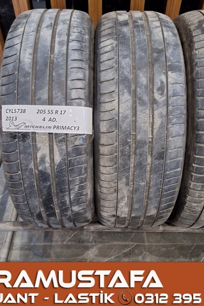 205 55 R 17 MICHELIN PM3 95V * 2013 * 4 ADET * CYL5738 **