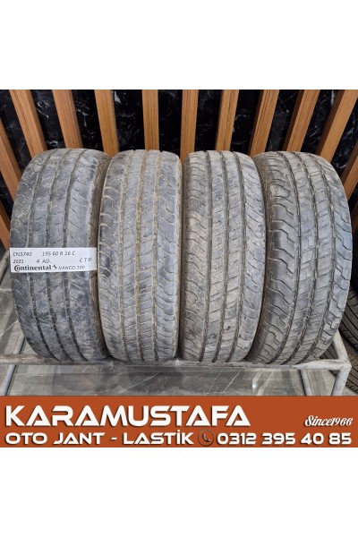 195 60 R 16 CONTINENTAL CVC100 99H * 2021 * 4 ADET * CYL5740