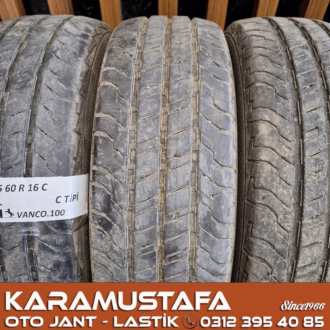 195 60 R 16 CONTINENTAL CVC100 99H * 2021 * 4 ADET * CYL5740