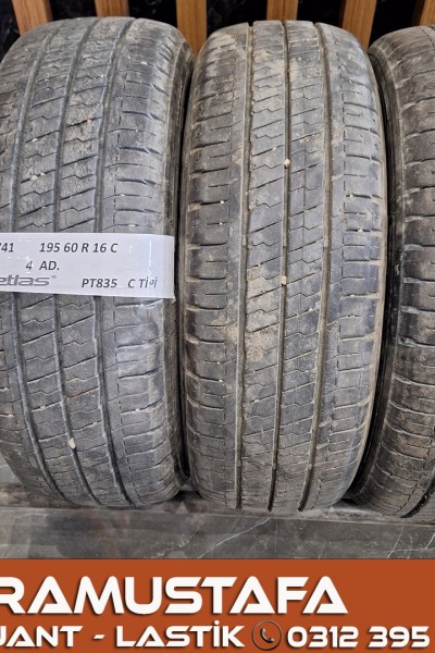 195 60 R 16 PETLAS PT835 97T * 2023 * 4 ADET * CYL5741 **