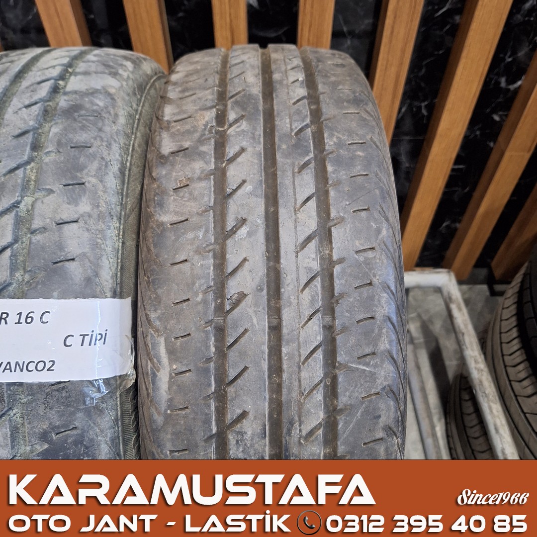 195 60 R 16 CONTINENTAL VANCO2 99H * 2016 * 2 ADET * CYL5743