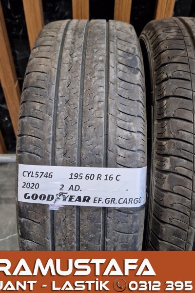 195 60 R 16 GOODYEAR EFGP 99H * 2020 * 2 ADET * CYL5746 **