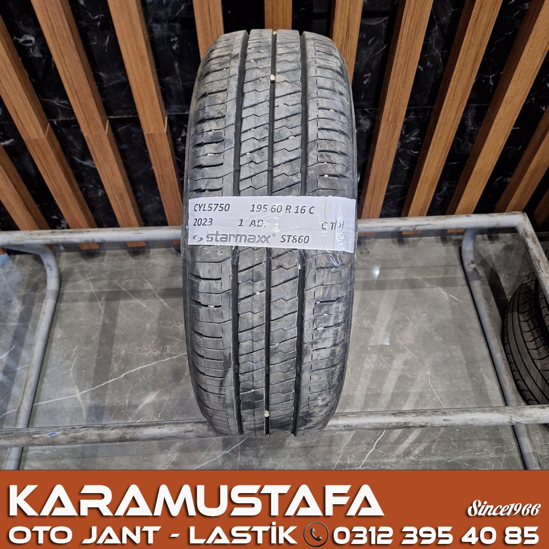 195 60 R 16 STARMAXX ST860 99T * 2023 * 1 ADET * CYL5750