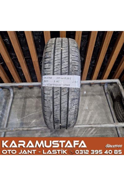 195 60 R 16 STARMAXX ST860 99T * 2023 * 1 ADET * CYL5750 **