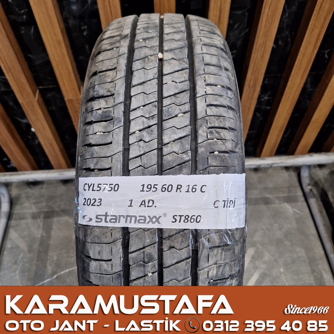 195 60 R 16 STARMAXX ST860 99T * 2023 * 1 ADET * CYL5750