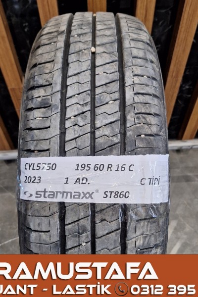 195 60 R 16 STARMAXX ST860 99T * 2023 * 1 ADET * CYL5750 **