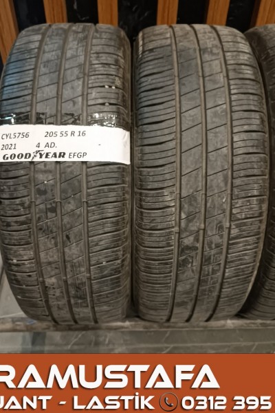 205 55 R 16 GOODYEAR EFGP 91V * 2021 * 4 ADET * CYL5756 **