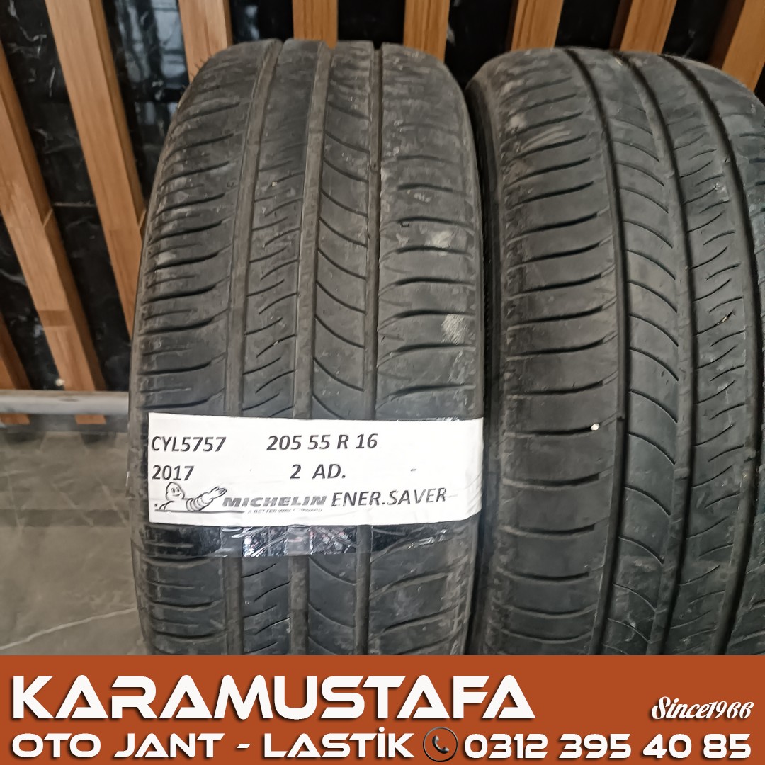 205 55 R 16 MICHELIN ENERGY SAVER 91V * 2017 * 2 ADET * CYL5757
