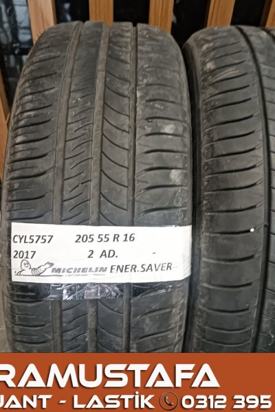 205 55 R 16 MICHELIN ENERGY SAVER 91V * 2017 * 2 ADET * CYL5757 **