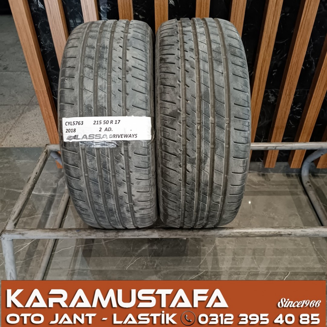 215 50 R 17 LASSA DRIVEWAYS 95W * 2018 * 2 ADET * CYL5763