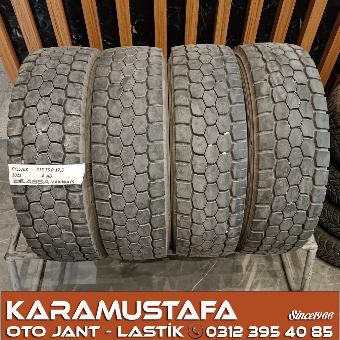 215 75 R 17,5 LASSA MAXIWAYS 110D * 2021 * 4 ADET * CYL5768