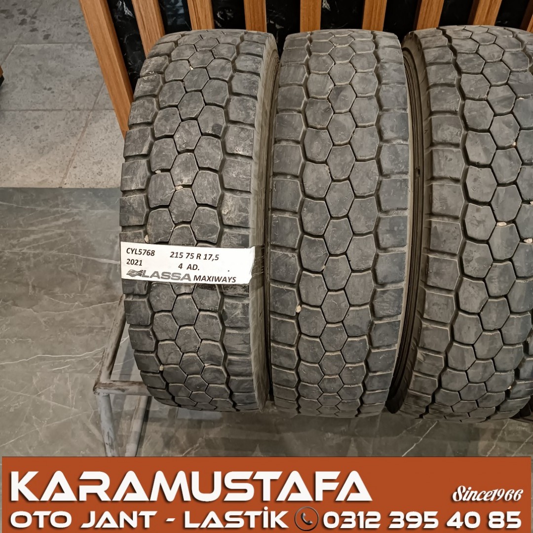 215 75 R 17,5 LASSA MAXIWAYS 110D * 2021 * 4 ADET * CYL5768