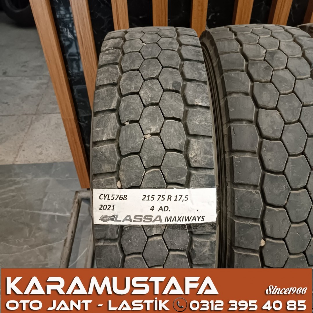 215 75 R 17,5 LASSA MAXIWAYS 110D * 2021 * 4 ADET * CYL5768