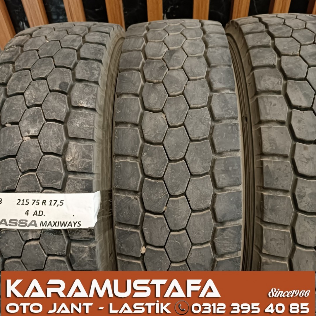 215 75 R 17,5 LASSA MAXIWAYS 110D * 2021 * 4 ADET * CYL5768