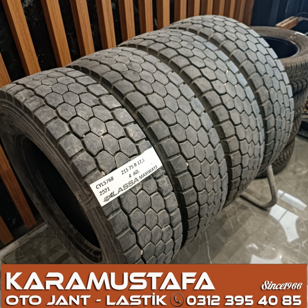 215 75 R 17,5 LASSA MAXIWAYS 110D * 2021 * 4 ADET * CYL5768