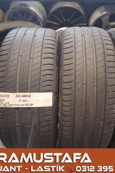 245 40 R 18 MICHELIN PRIMACY3 MOE 97Y * 2015 * 4 ADET * CYL5772 **