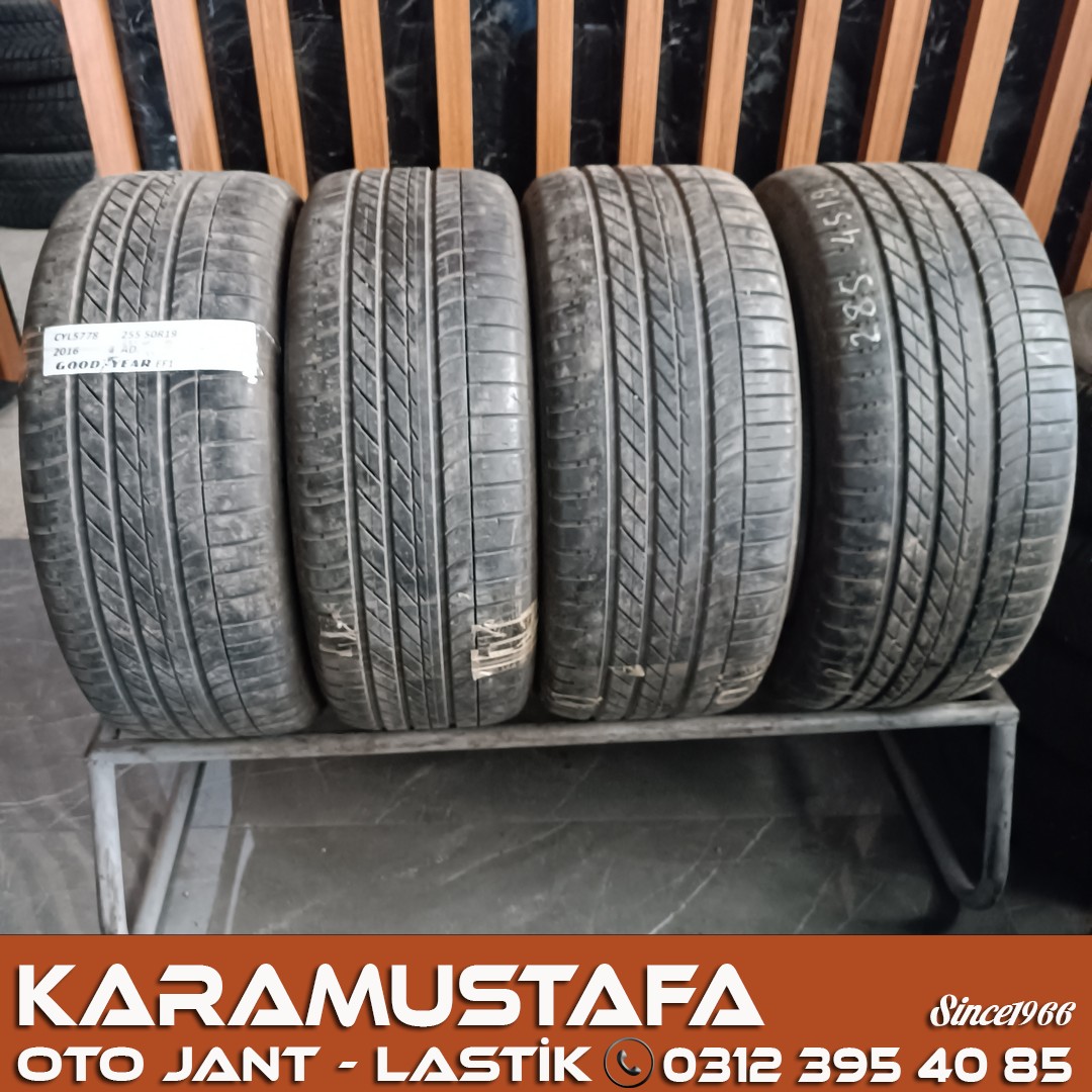 255 50 R 19 GOODYEAR EG F1 RSC RFT 107W * 2016 * 4 ADET * CYL5778