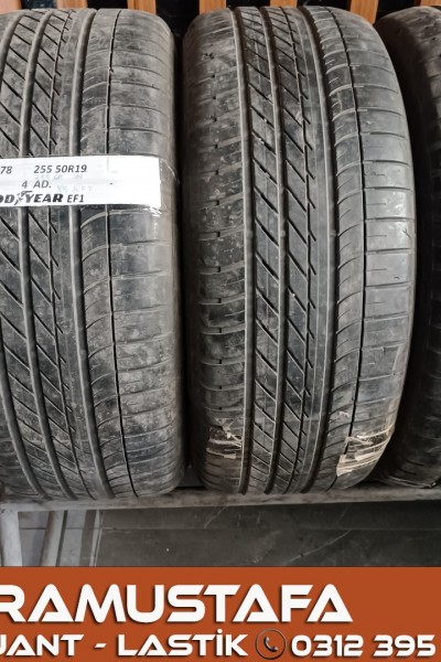 255 50 R 19 - 285 45 R 19 GOODYEAR EG F1 RSC RFT 107W * 2016 * 4 ADET * CYL5778
