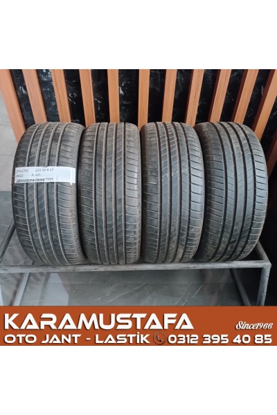 225 45 R 17 BRIDGESTONE T005 94Y * 2022 * 4 ADET * CYL5781