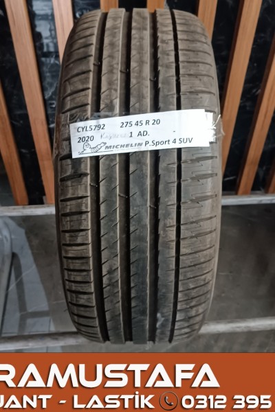 275 45 R 20 MICHELIN PILOT SPORT 4 SUV * 110V * 2020 * 1 ADET * CYL5792