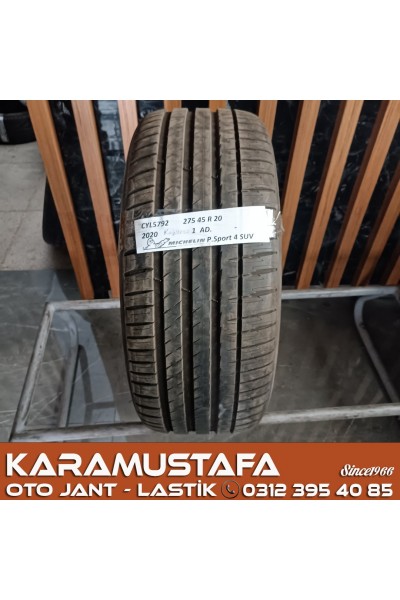 275 45 R 20 MICHELIN PILOT SPORT 4 SUV * 110V * 2020 * 1 ADET * CYL5792