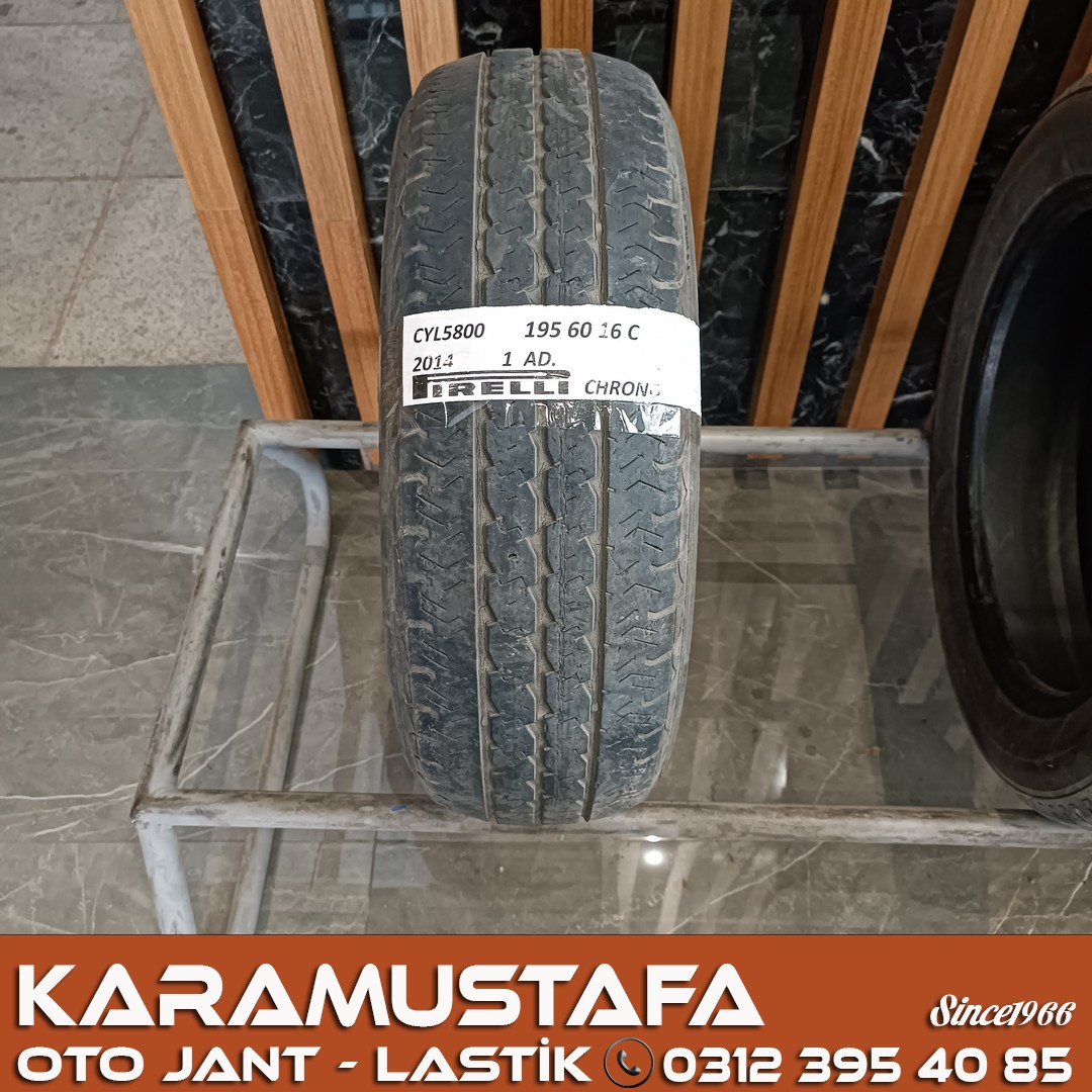 195 60 R 16 C PIRELLI CHRONO 99T * 2014 * 1 ADET * CYL5800