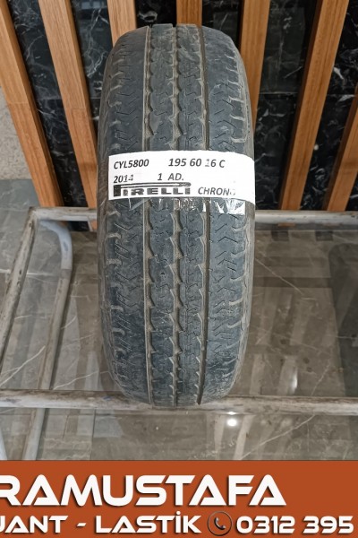 195 60 R 16 C PIRELLI CHRONO 99T * 2014 * 1 ADET * CYL5800