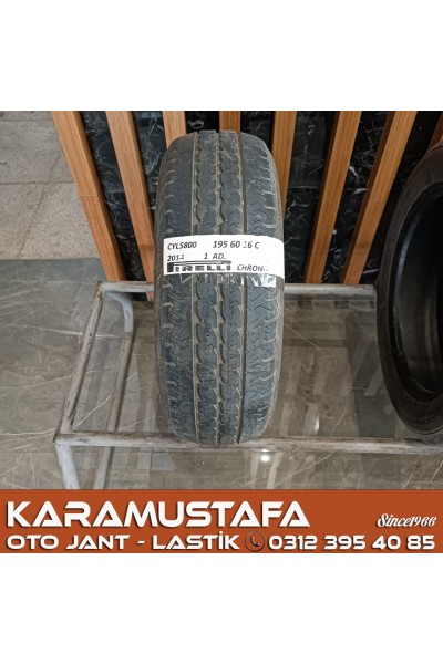 195 60 R 16 C PIRELLI CHRONO 99T * 2014 * 1 ADET * CYL5800