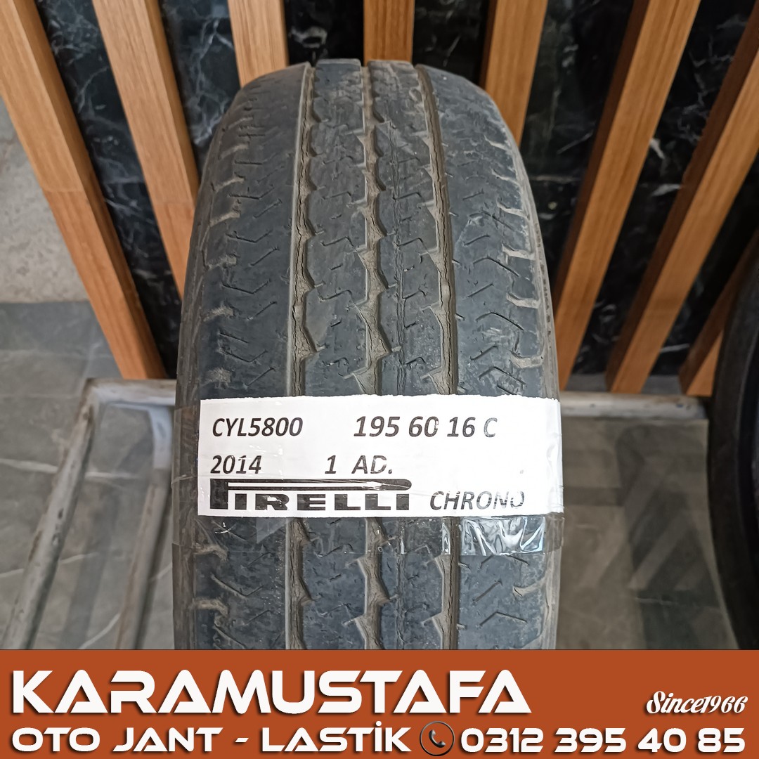 195 60 R 16 C PIRELLI CHRONO 99T * 2014 * 1 ADET * CYL5800