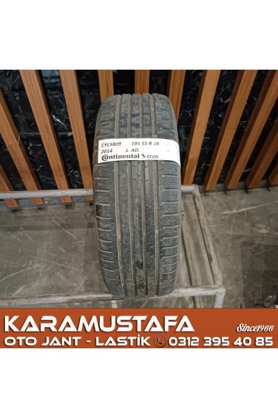 195 55 R 16 CONTINENTAL CEC5 87H * 2014 * 1 ADET * CYL5809 **