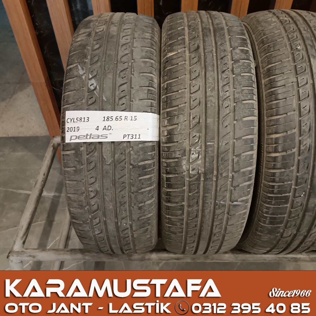 185 65 R 15 PETLAS PT311 88T * 2019 * 4 ADET * CYL5813