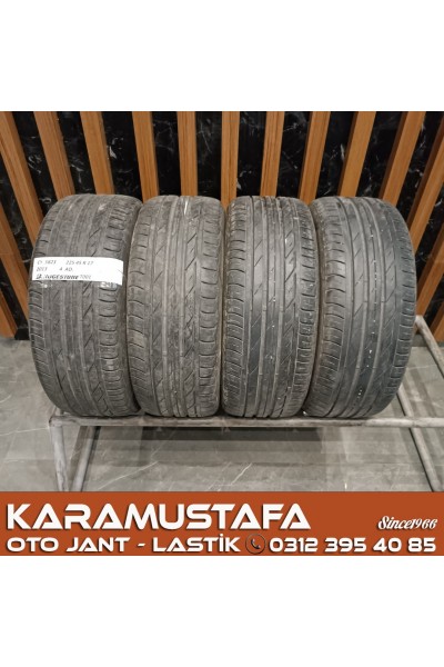 225 45 R 17 BRIDGESTONE T001 91W * 2013 * 4 ADET * CYL5823 **