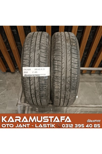 185 65 R 15 BRIDGESTONE EP150 * 2010 * 2 ADET * CYL5828 **
