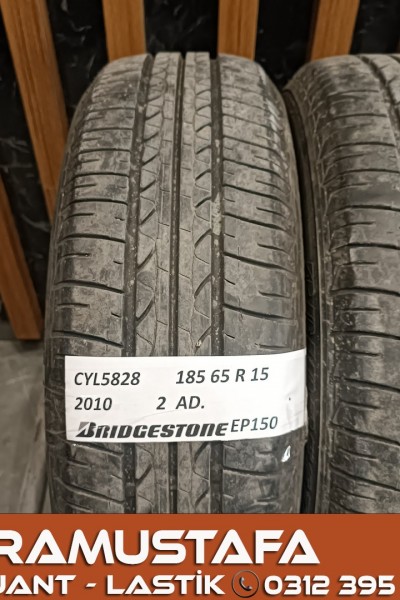 185 65 R 15 BRIDGESTONE EP150 * 2010 * 2 ADET * CYL5828 **