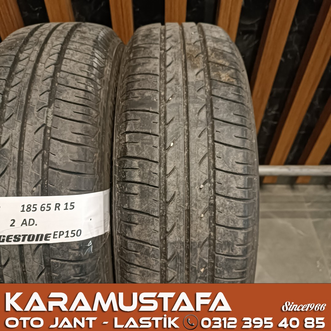 185 65 R 15 BRIDGESTONE EP150 * 2010 * 2 ADET * CYL5828