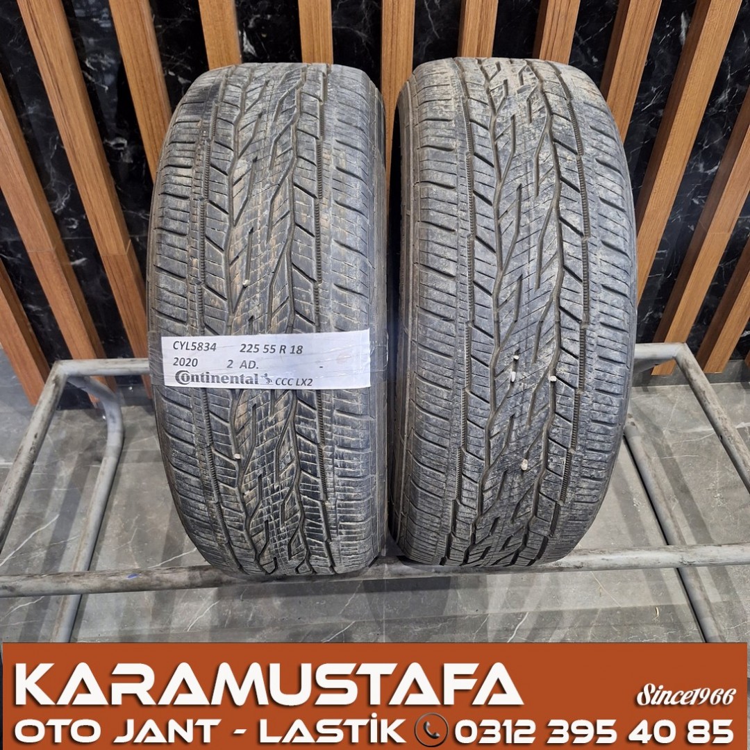 225 55 R 18 CONTINENTAL CCCLX2 98V * 2020 * 2 ADET * CYL5834