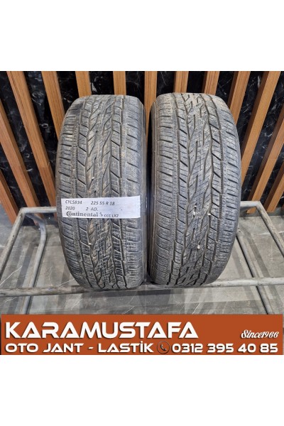 225 55 R 18 CONTINENTAL CCCLX2 98V * 2020 * 2 ADET * CYL5834 **