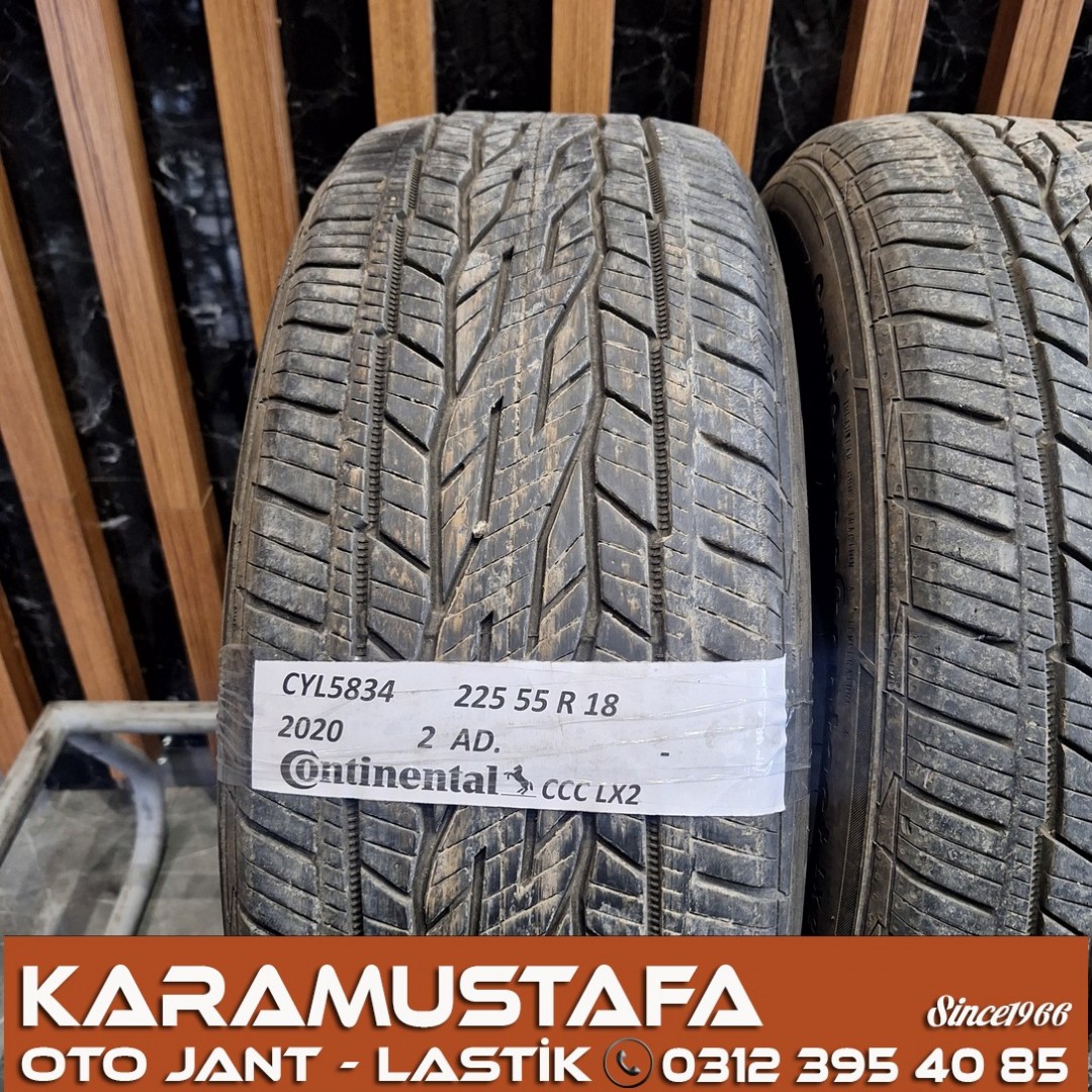 225 55 R 18 CONTINENTAL CCCLX2 98V * 2020 * 2 ADET * CYL5834