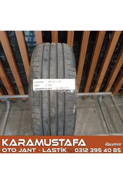 245 45 R 20 BRIDGESTONE ALENZA 001 103W * 2022 * 1 ADET * CYL5836 **