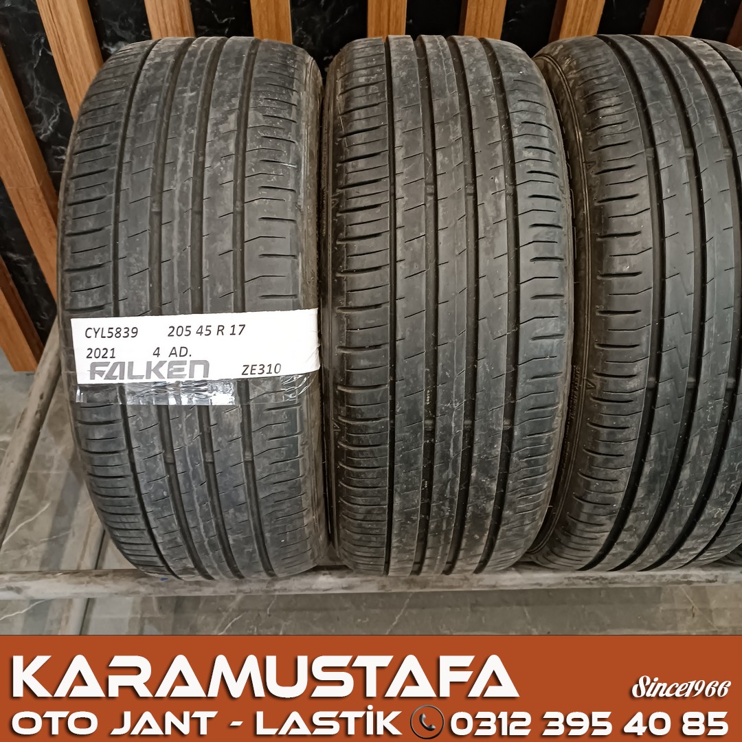 205 45 R 17 FALKEN ZE310 88W * 2021 * 4 ADET * CYL5839