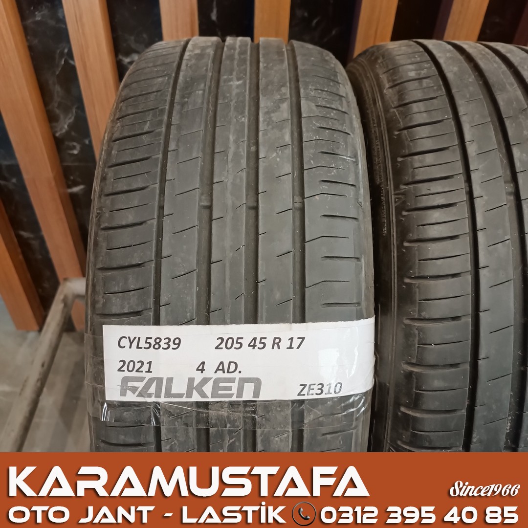 205 45 R 17 FALKEN ZE310 88W * 2021 * 4 ADET * CYL5839