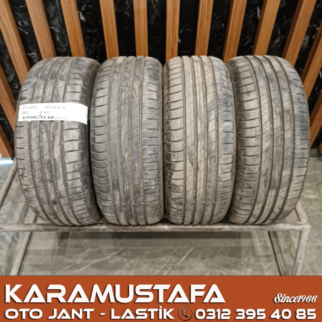 205 55 R 16 GOODYEAR EFFICIENT GRIP PERFORMANCE 91V * 2016 *  4 ADET * CYL5851