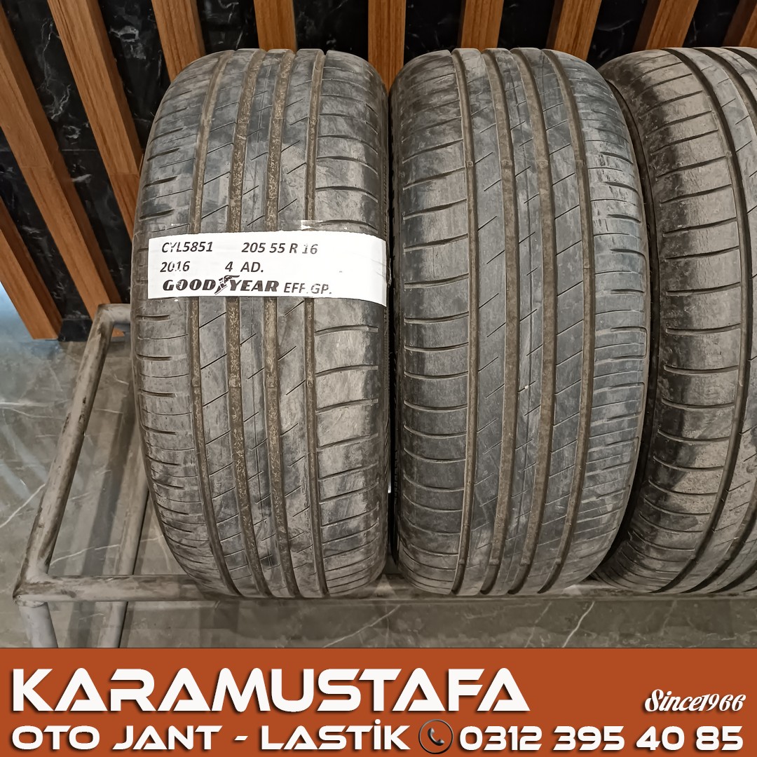 205 55 R 16 GOODYEAR EFFICIENT GRIP PERFORMANCE 91V * 2016 *  4 ADET * CYL5851